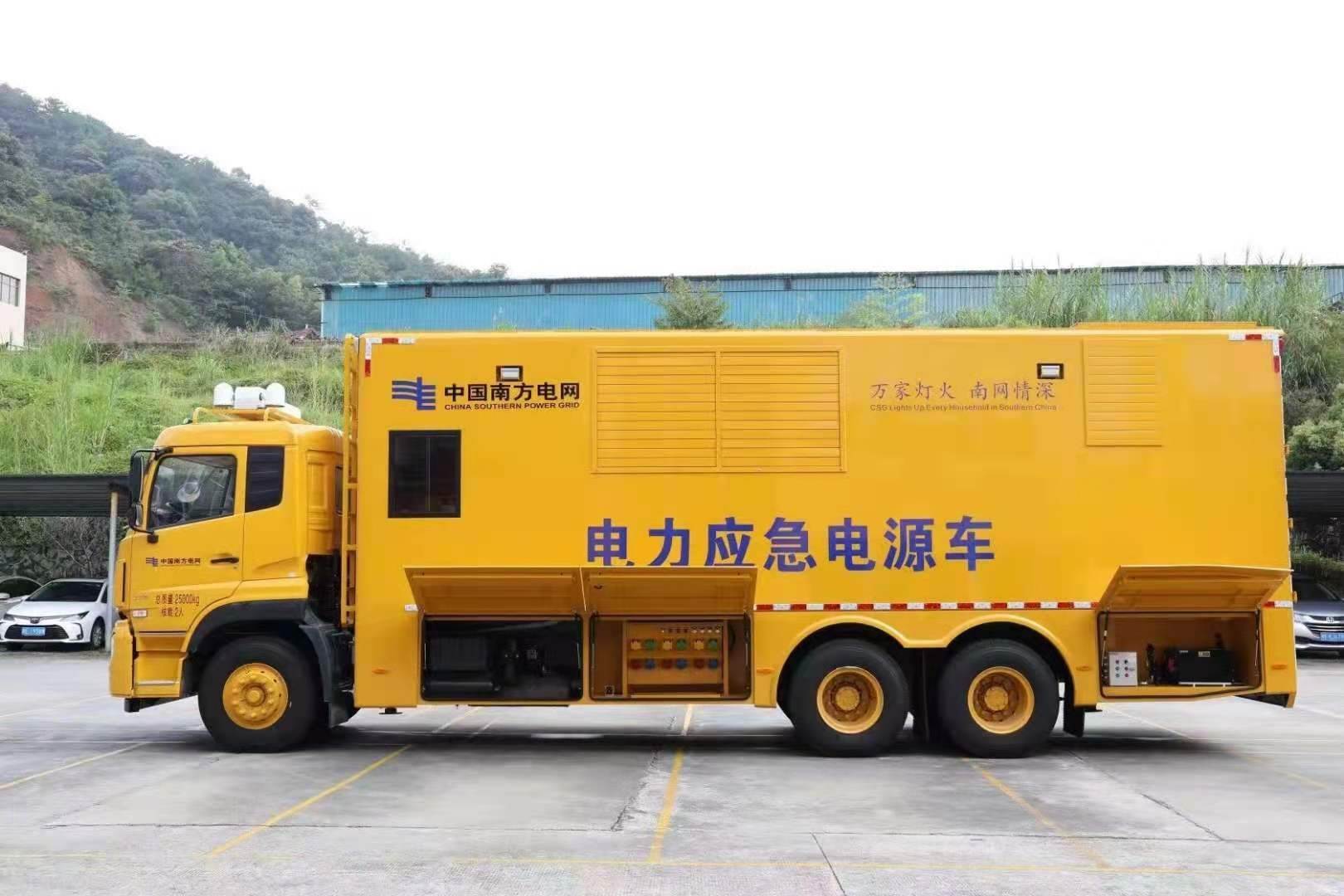 福海安康大型柴油发电机发电车UPS电源出租租赁